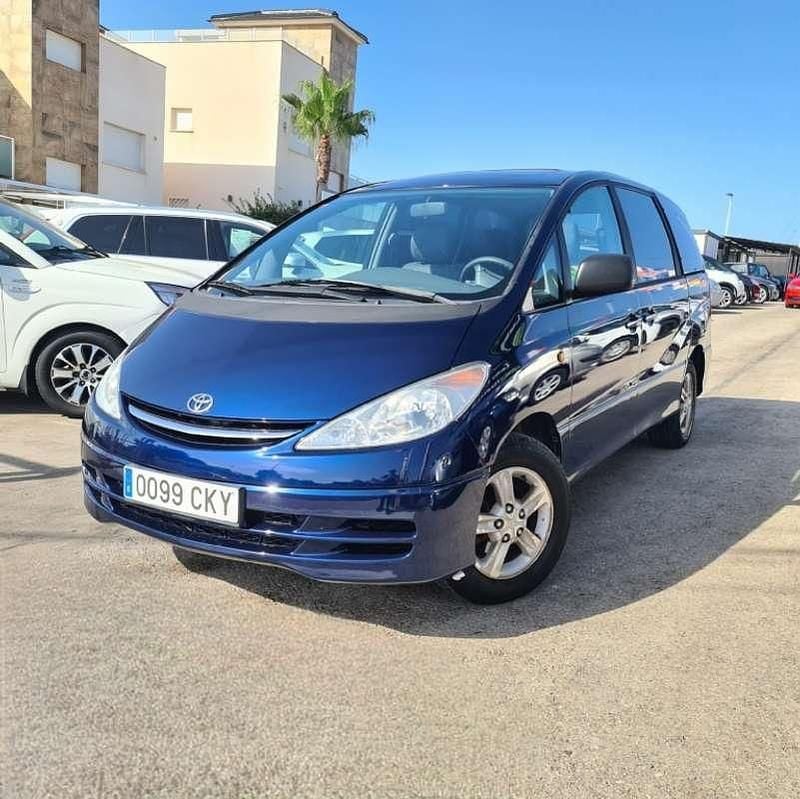 Usado Toyota Previa Sol 116 CV (85 kW) 2003 Azul Monovolumen