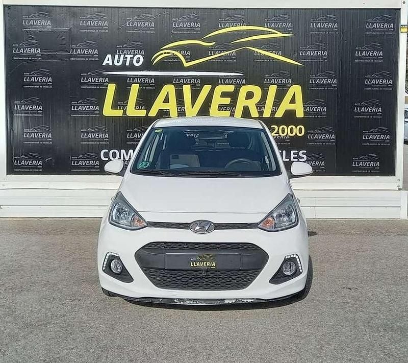 Usado Hyundai i10 66 CV (48 kW) 2014 Blanco Utilitario