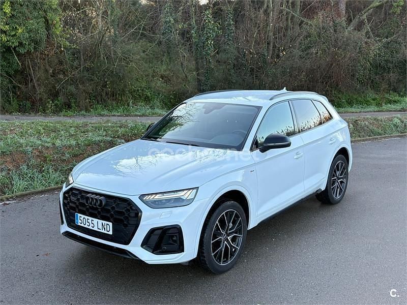 Blanco Usado 2021 Audi Q5 S-Line SUV | 38.900 € (Precio justo) - Imagen 1/4