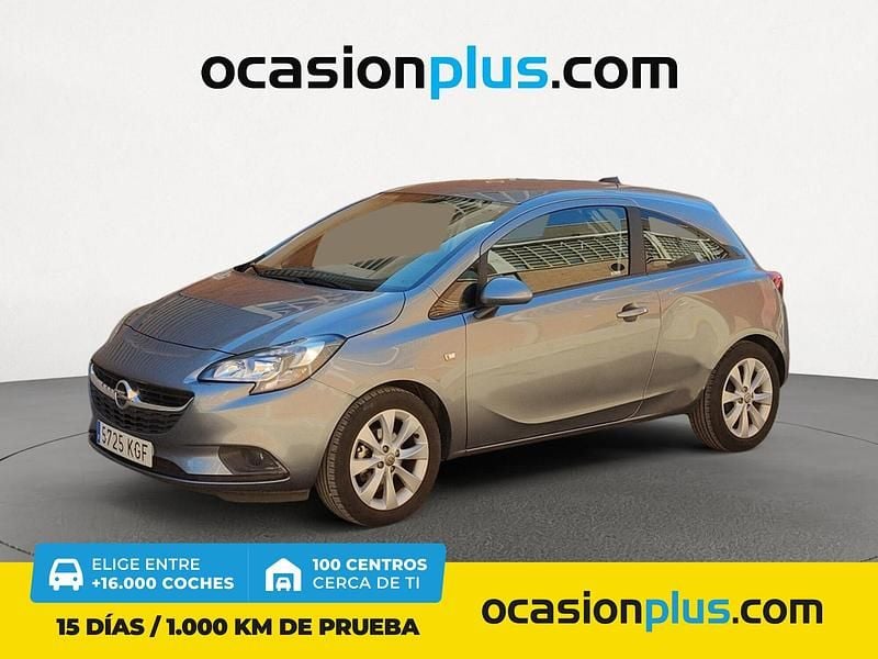 Gris Usado 2017 Opel Corsa Selective Utilitario | 10.250 € (Precio justo) - Imagen 1/4