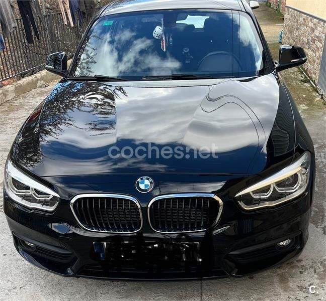 Negro Usado 2017 BMW 118 Utilitario | 15.500 € (Precio justo) - Imagen 1/4