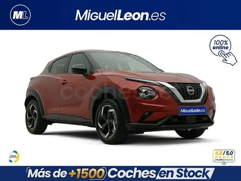 Usado Nissan Juke N-Connecta 114 CV (83 kW) 2023 Rojo SUV