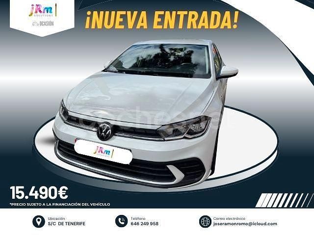 Usado VW Polo Life 95 CV (69 kW) 2022 Blanco Berlina