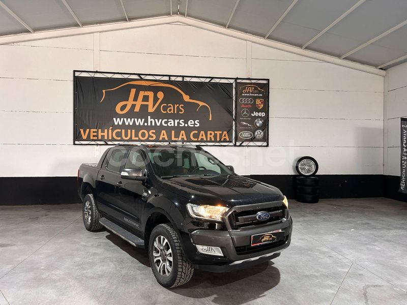 Negro Usado 2019 Ford Ranger Wildtrack Recogida | 27.000 € (Buen precio) - Imagen 1/4