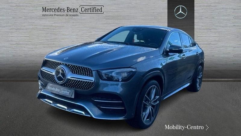 Usado Mercedes GLE400 AMG line 330 CV (242 kW) 2022 Gris / plata Coupe