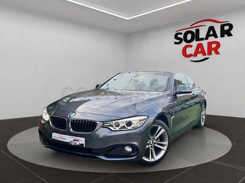 Usado BMW 420 Comfort Edition 190 CV (139 kW) 2015 Gris / plata Descapotable
