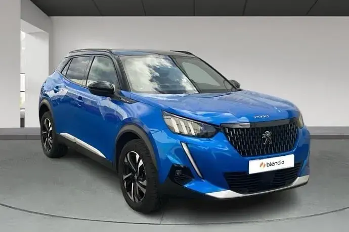 Usado Peugeot 2008 GT-line 100 CV (73 kW) 2020 Azul SUV