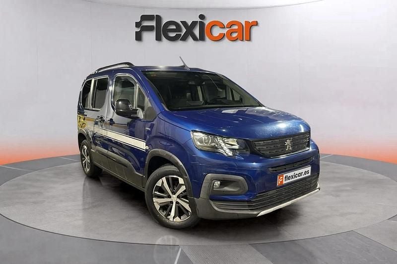 Azul Usado 2019 Peugeot Rifter GT-line Monovolumen | 16.490 € (Super precio) - Imagen 1/4