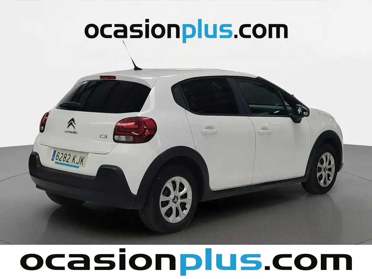 Usado Citroën C3 Feel 82 CV (60 kW) 2018 Blanco Utilitario