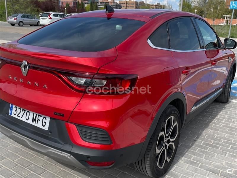 Rojo Usado 2023 Renault Arkana Techno SUV | 21.900 € (Precio justo) - Imagen 1/4