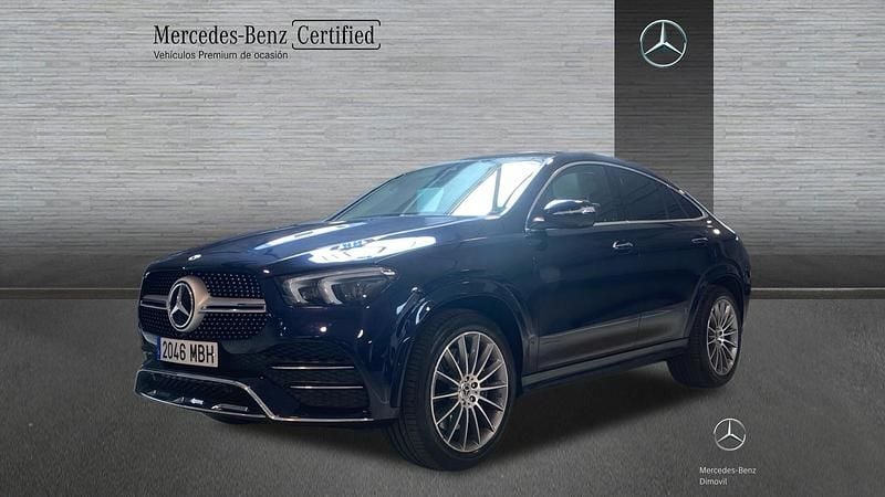 Azul Usado 2022 Mercedes GLE400 AMG line Coupe | 78.900 € (Precio justo) - Imagen 1/4
