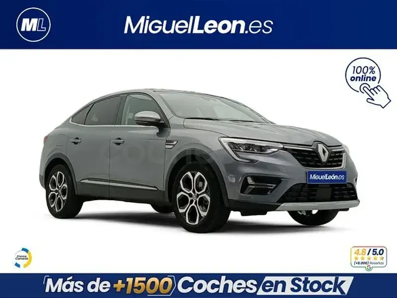Usado Renault Arkana Techno 145 CV (106 kW) 2022 Gris / plata SUV