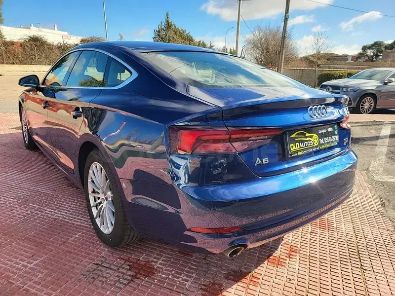 Usado Audi A5 Sportback Advanced Plus 150 CV (110 kW) 2018 Azul Utilitario