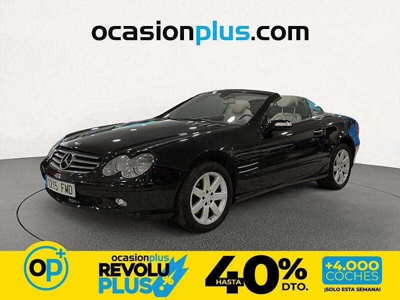 Usado Mercedes SL500 306 CV (225 kW) 2007 Negro Descapotable