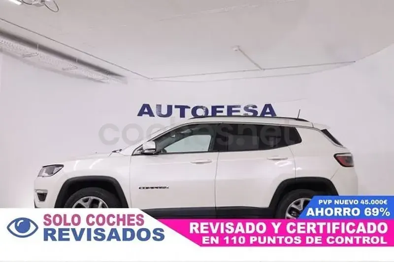 Usado Jeep Compass Opening Edition 170 CV (125 kW) 2017 Blanco SUV
