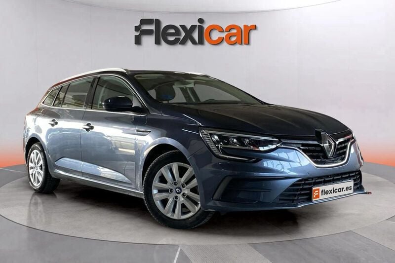 Gris Usado 2021 Renault Mégane IV Intens Familiar | 16.290 € (Buen precio) - Imagen 1/4