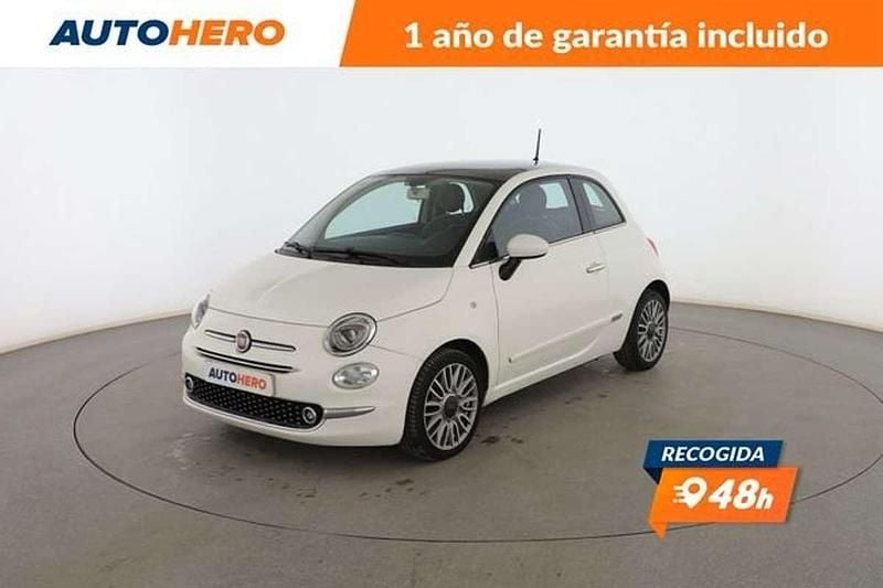 Blanco Usado 2016 Fiat 500 Lounge Utilitario | 8299 € (Precio justo) - Imagen 1/3