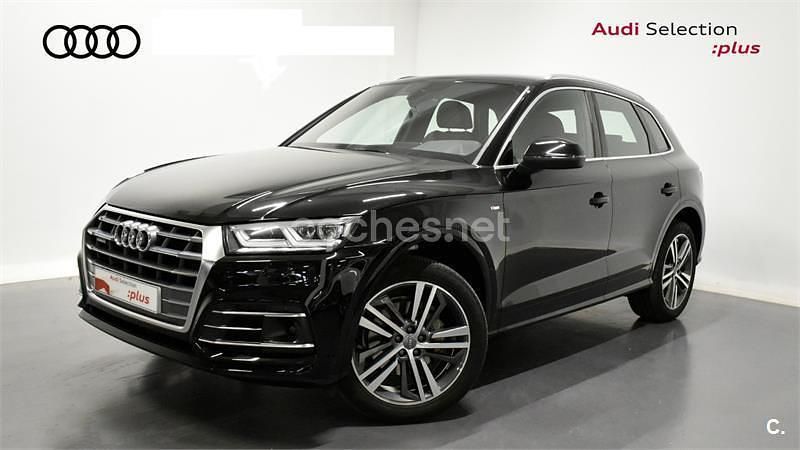 Usado Audi Q5 S-Line 163 CV (119 kW) 2019 Negro SUV