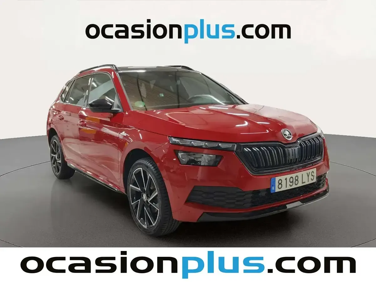 Usado Skoda Kamiq Monte Carlo 110 CV (80 kW) 2022 Rojo SUV