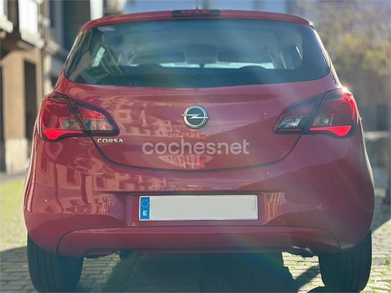 Usado Opel Corsa Selective 90 CV (66 kW) 2015 Rojo Berlina