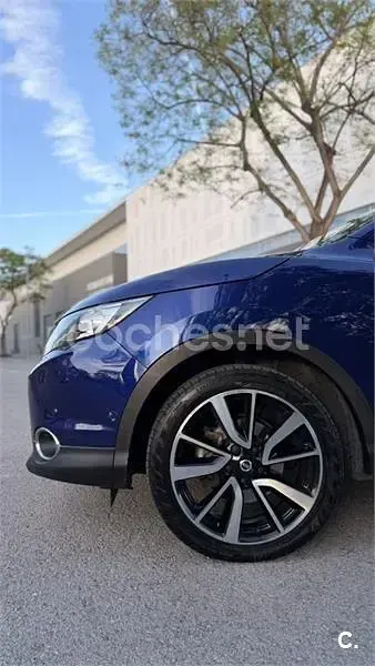Usado Nissan Qashqai Tekna 130 CV (95 kW) 2017 Azul SUV
