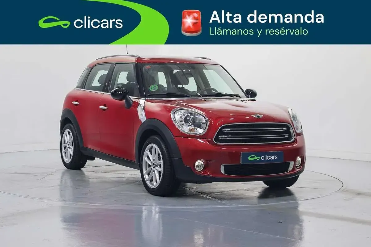 Usado Mini Countryman 90 CV (66 kW) 2016 Rojo SUV