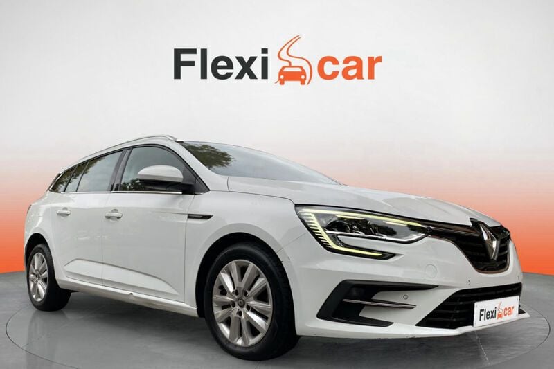 Blanco Usado 2021 Renault Mégane GrandTour Zen Familiar | 12.990 € (Buen precio) - Imagen 1/4