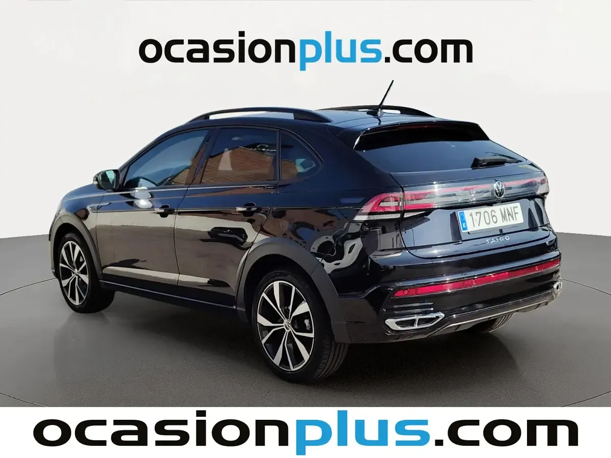 Usado VW Taigo R-line 110 CV (80 kW) 2024 Negro SUV