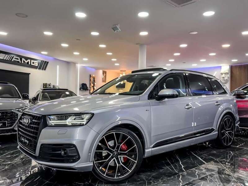 Gris Usado 2018 Audi Q7 Ambiente SUV | 35.990 € (Precio justo) - Imagen 1/4