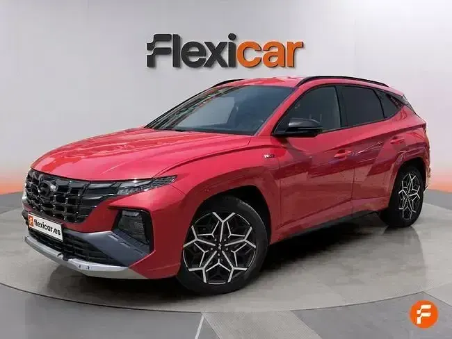 Usado Hyundai Tucson N Line 150 CV (110 kW) 2022 Rojo SUV