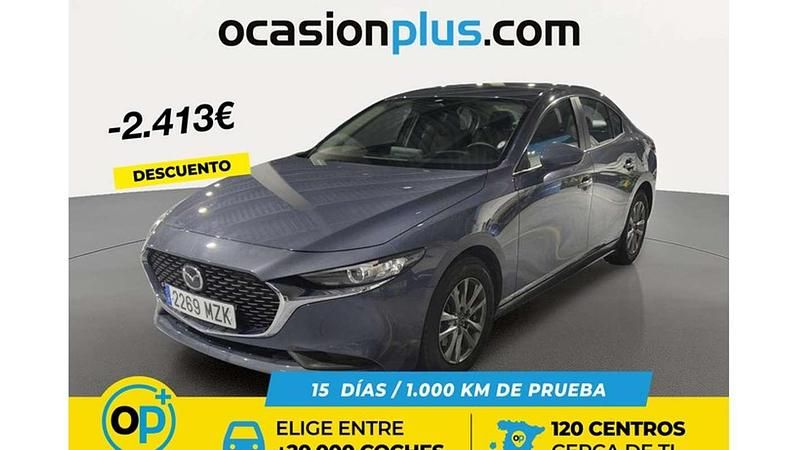 Usado Mazda 3 Prime-Line 140 CV (102 kW) 2025 Gris Berlina