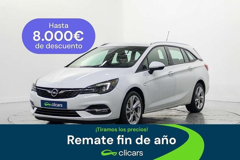 Negro Usado 2020 Opel Astra GS Line Familiar | 10.790 € (Precio justo) - Imagen 1/4