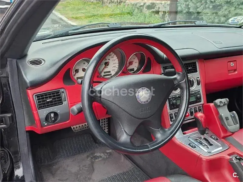Occasion Mercedes SLK230 197 PK (144 kW) 2002 Zwart Cabriolet