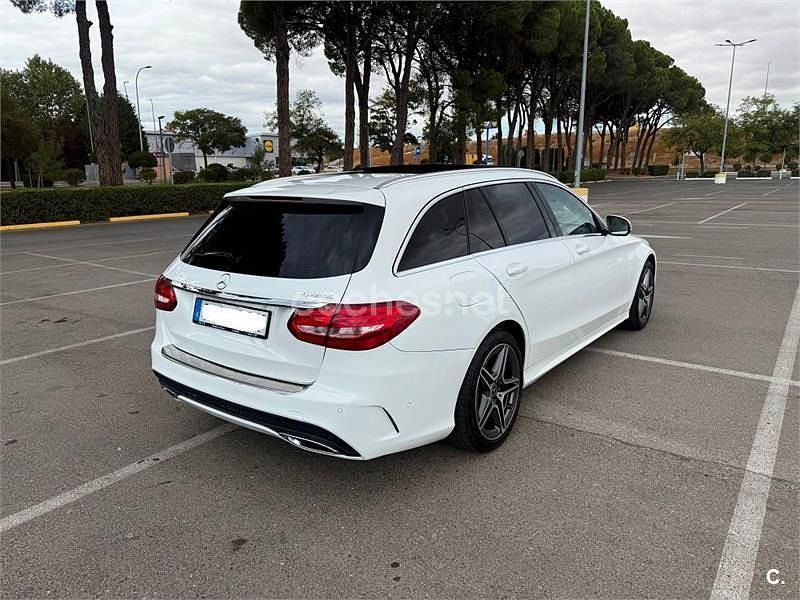 Blanco Usado 2016 Mercedes C250 Exclusive Familiar | 22.700 € (Precio justo) - Imagen 1/4