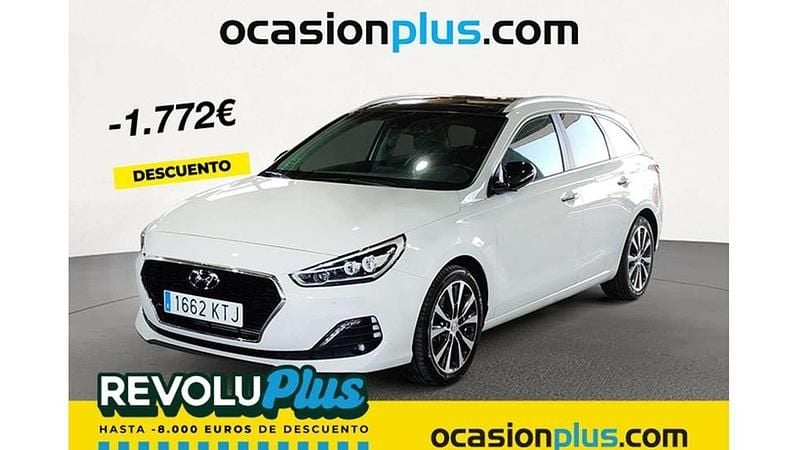 Blanco Usado 2019 Hyundai i30 Style Familiar | 16.982 € (Precio justo) - Imagen 1/4