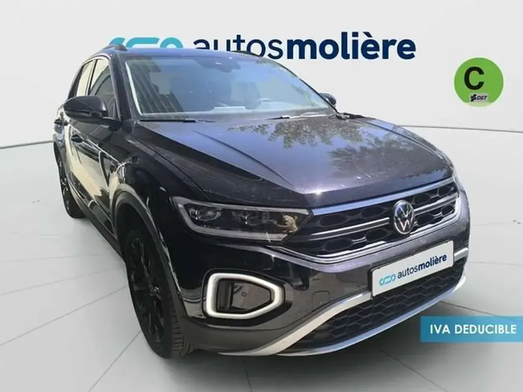 Usado VW T-Roc 150 CV (110 kW) 2023 Negro SUV