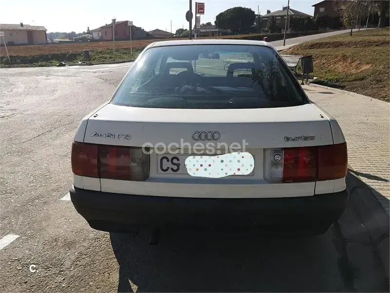 Usado Audi 80 80 CV (58 kW) 1990 Blanco Berlina