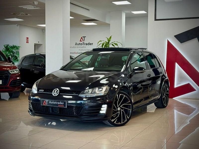 Usado VW Golf GTD 184 CV (135 kW) 2013 Negro Berlina
