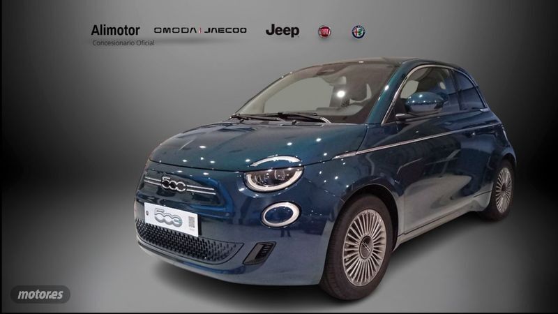 Verde Nuevo 2024 Fiat 500e Style Utilitario | 27.200 € (Precio justo) - Imagen 1/4