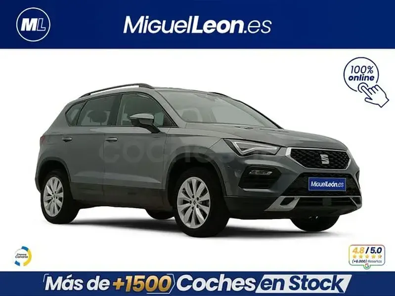 Usado Seat Ateca Style 150 CV (110 kW) 2023 Gris / plata SUV