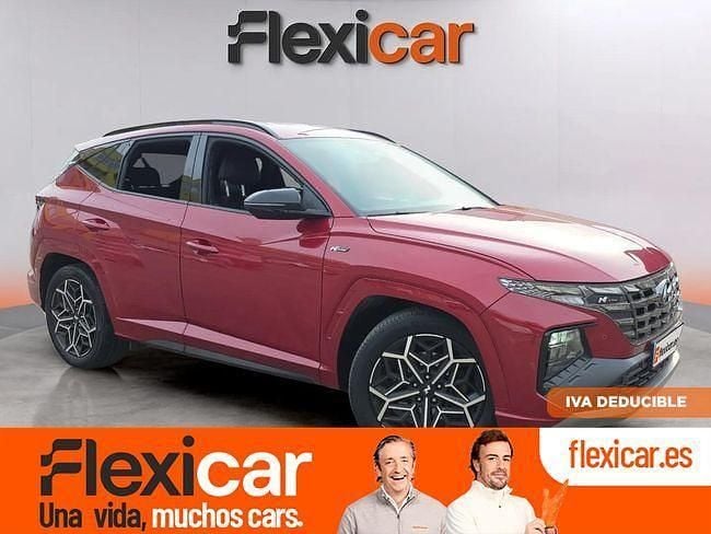 Rojo Usado 2023 Hyundai Tucson N Line SUV | 22.490 € (Precio justo) - Imagen 1/4