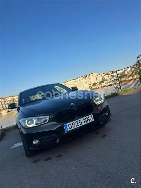 Usado BMW 116 Efficient Dynamics 116 CV (85 kW) 2017 Negro Utilitario
