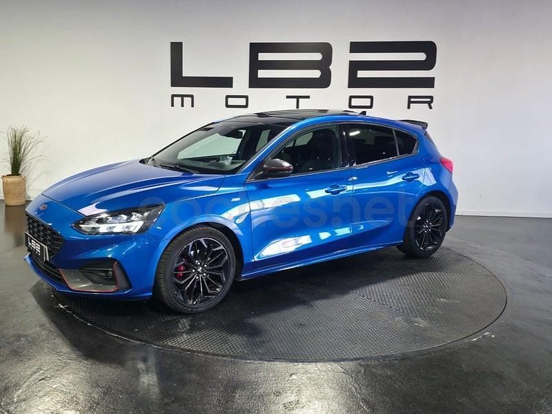 Usado Ford Focus ST-Line 150 CV (110 kW) 2018 Azul Berlina