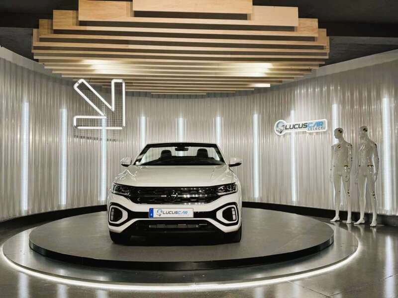 Usado VW T-Roc Cabriolet R-line 150 CV (110 kW) 2022 Blanco Descapotable