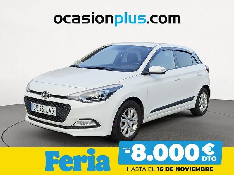 Blanco Usado 2016 Hyundai i20 GO! Utilitario | 9700 € (Precio justo) - Imagen 1/4