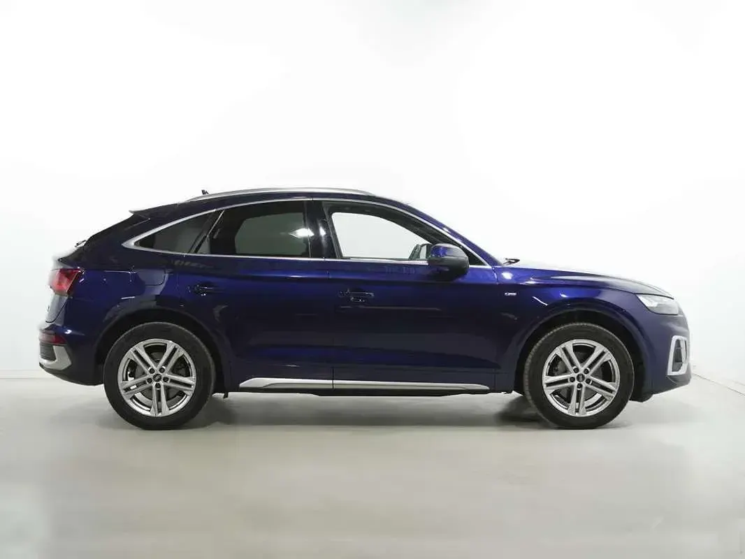 Usado Audi Q5 Sportback S-Line 204 CV (150 kW) 2021 Azul SUV