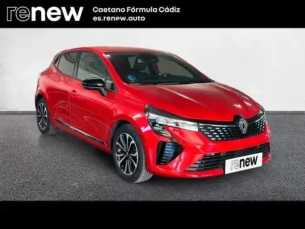 Usado Renault Clio V Techno 100 CV (73 kW) 2025 Rojo Berlina