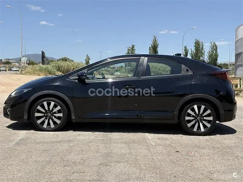 Usado Honda Civic Sport 120 CV (88 kW) 2015 Negro Berlina