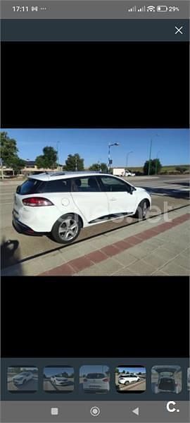 Usado Renault Clio GrandTour 90 CV (66 kW) 2014 Blanco Familiar