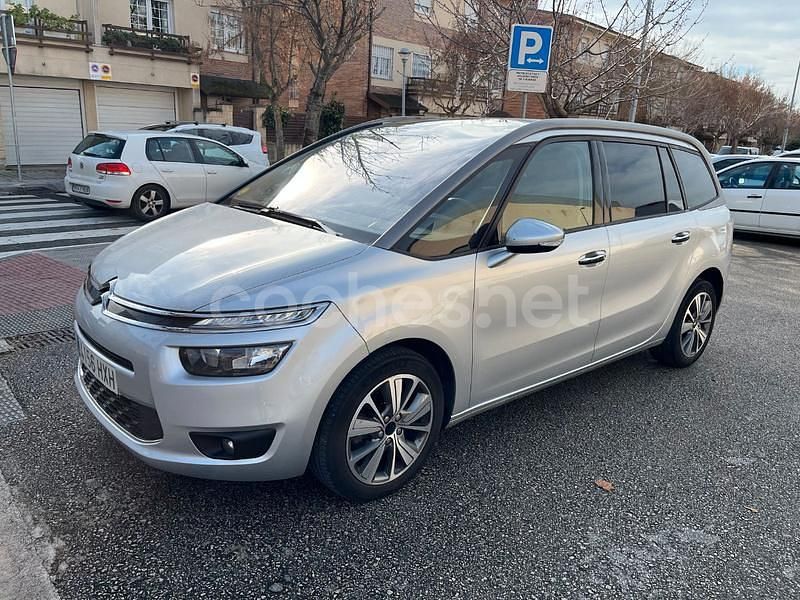Usado Citroën Grand C4 Picasso Intensive 115 CV (84 kW) 2014 Gris / plata Monovolumen